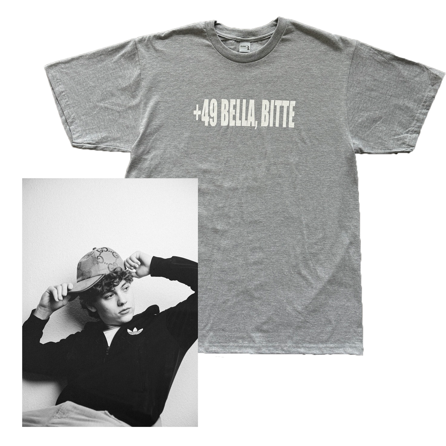 +49 Bella, Bitte Shirt + Poster